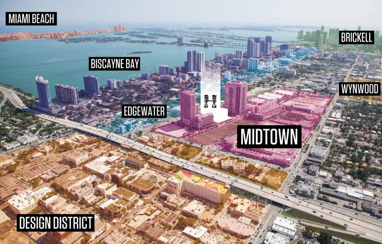 44 Floor Views @ The W - Brickell +gym+spa Appartamento Miami